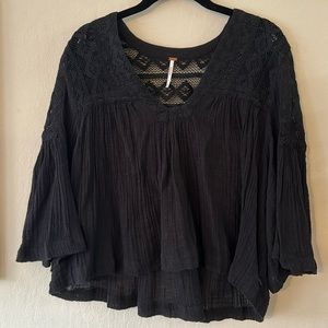 Free People Flowy Blouse